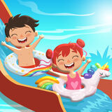 Fun Loop game at the water park