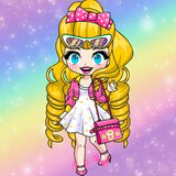 Game Show Mod Blonde Chibi