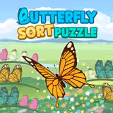 Butterfly Sorting Puzzle Game