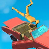 Game Car Flipped Over!