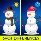 Christmas Spot Difference Game