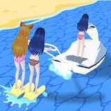 Funny Surfer Girl Game