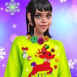 Homemade New Year’s Sweater Game