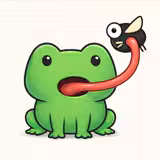 Hungry Frog Brainout Food Game