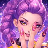 K Pop Demon Hunter Nail Studio