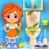 Kids House Cleaning Game