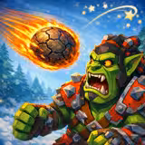 Orc Defense Game with Catapult