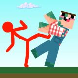 Red Stickman vs. Craftmans