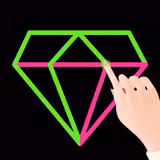 Single Line Drawing Puzzle Game