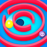 Round Maze Puzzle Game
