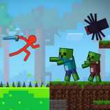 Epic Fighter Stickman Red