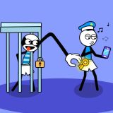 Stickman Troll Thief Puzzle Game