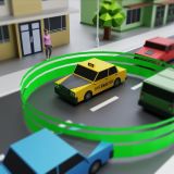 Taxi Driver Time Trial Game