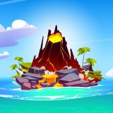 Volcano Island Game