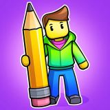 Play Obby online with Friends! Draw and Jump!